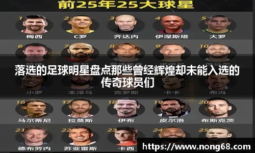 落选的足球明星盘点那些曾经辉煌却未能入选的传奇球员们