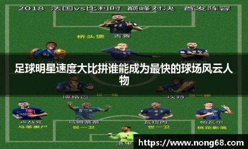 足球明星速度大比拼谁能成为最快的球场风云人物